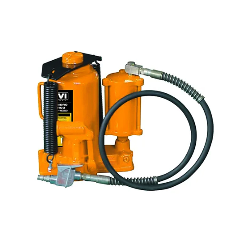 Macaco Tipo Garrafa Hidro Pneumático 20T Elevi 1812