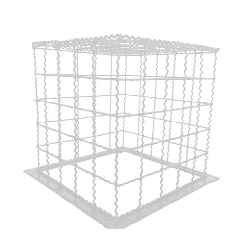 Grade de proteção Branca Quadrada