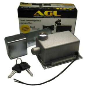 Trava Eletromagnética com módulo AGL