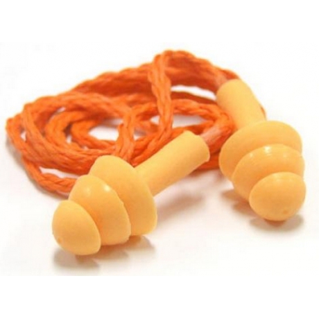 Protetor Auditivo Silicone C/Cordão